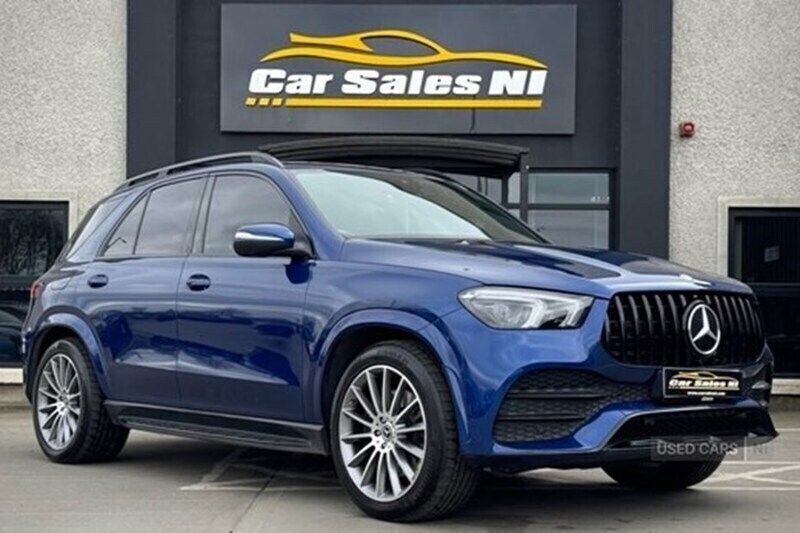 Blue Used 2021 Mercedes GLE300 AMG line SUV | £37,900 (Fair price) - Image 1/1