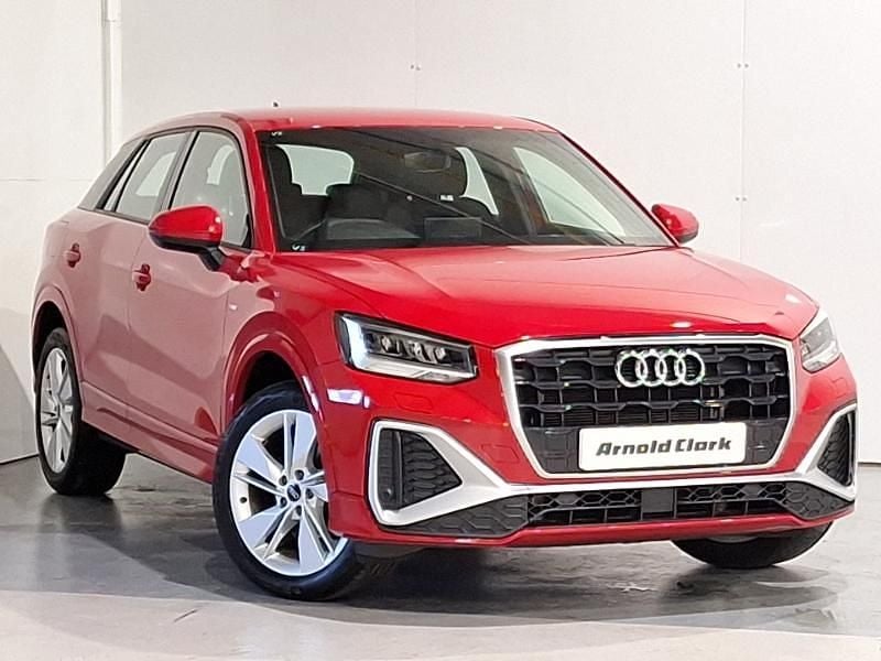 Used Audi Q2 S-Line 150 HP (110 kW) 2022 Red SUV