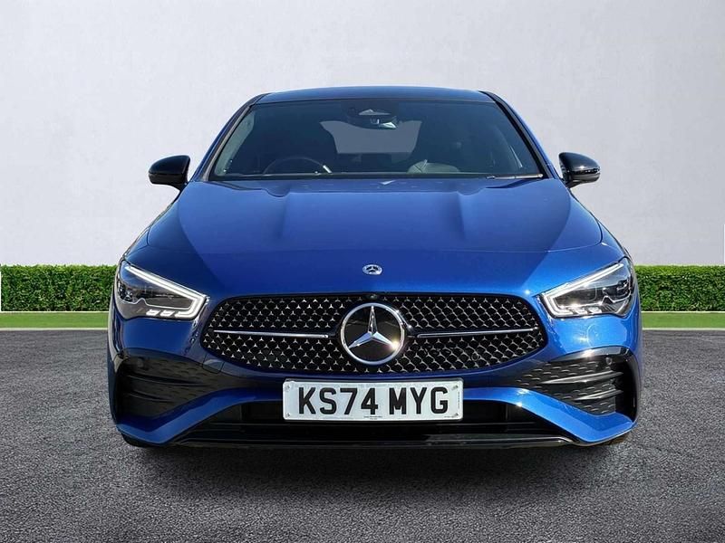 Used Mercedes CLA220 AMG Line Premium Plus 190 HP (139 kW) 2025 Blue Sedan