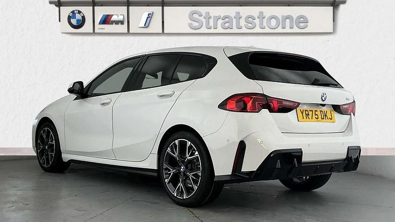 New BMW 120 M Sport 168 HP (123 kW) 2025 White Hatchback