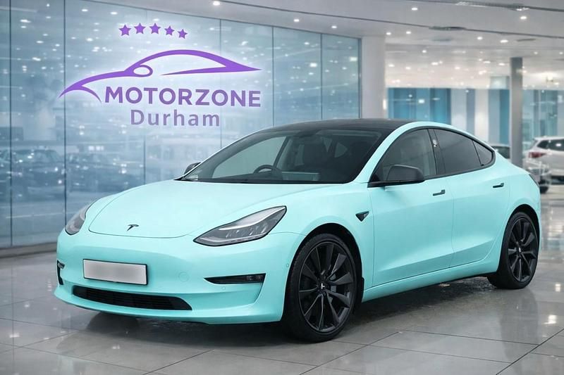 Used Tesla Model 3 Performance 330 kW (449 HP) 2019 Blue Sedan