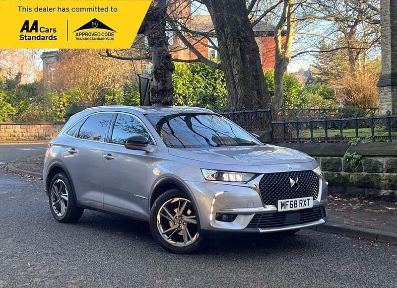 Grey Used 2018 DS Automobiles DS7 Crossback Prestige SUV | £12,495 (Fair price) - Image 1/4