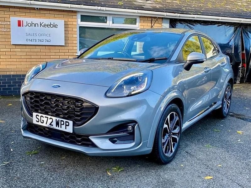 Silver Used 2022 Ford Puma Gen-E ST-Line Hatchback | £13,799 (Fair price) - Image 1/4