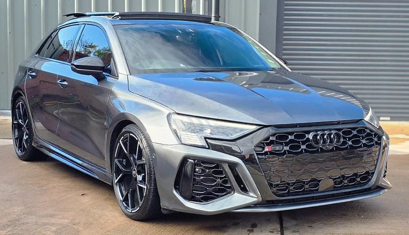 Grey Used 2022 Audi RS3 Premium Sedan | £46,995 (Good price) - Image 1/4