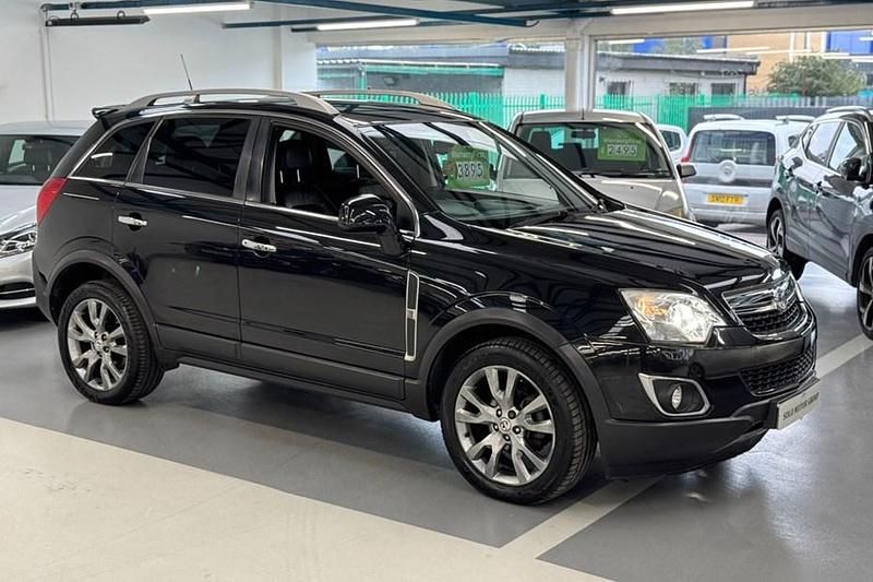 Black Used 2013 Vauxhall Antara SUV | £3,895 (Fair price) - Image 1/1