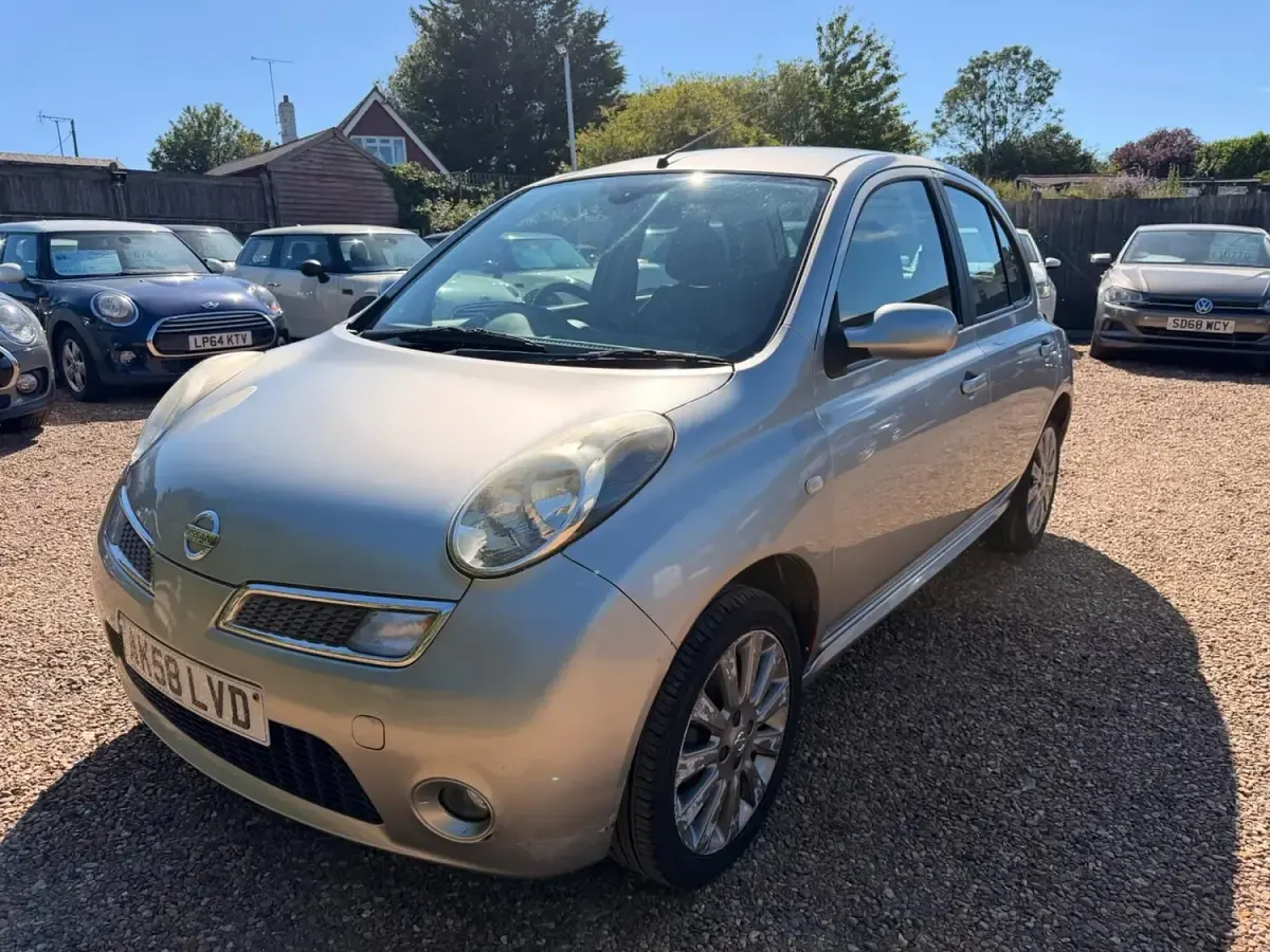 Used Nissan Micra Tekna 2008 Silver Hatchback