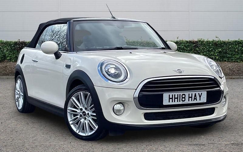 Used Mini Cooper Cabriolet 136 HP (100 kW) 2018 White Cabriolet