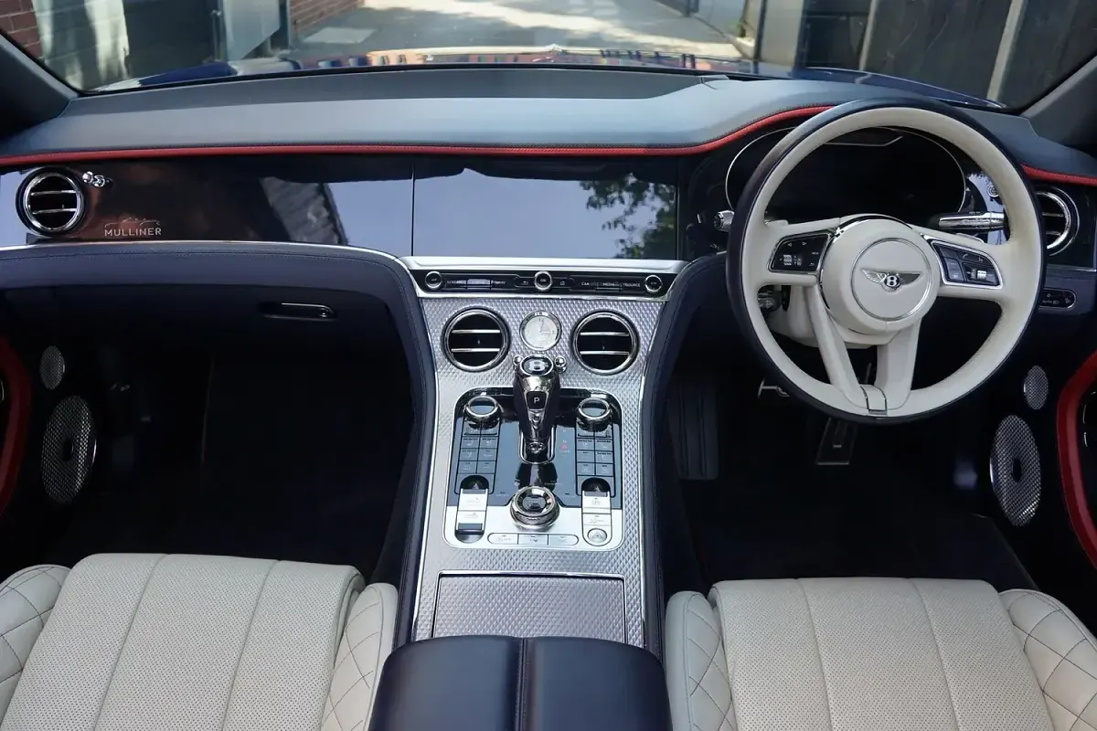 Used Bentley Continental GT Convertible Mulliner 2021 Blue Cabriolet