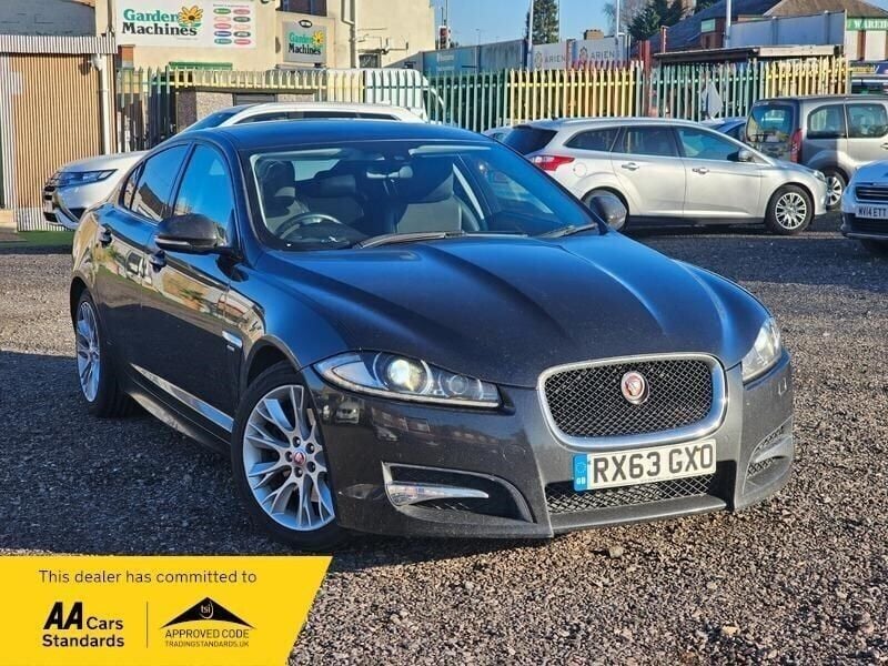 Grey Used 2013 Jaguar XF R-Sport Sedan | £5,350 (Fair price) - Image 1/4