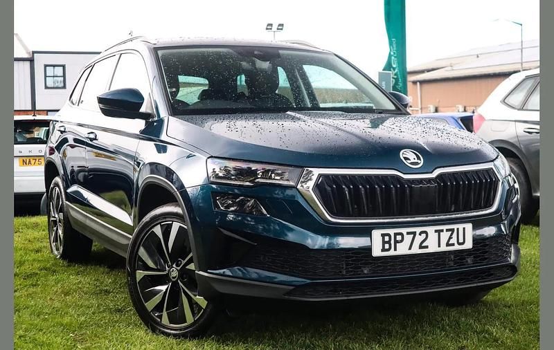 Used Skoda Karoq SE L 147 HP (108 kW) 2023 Blue SUV