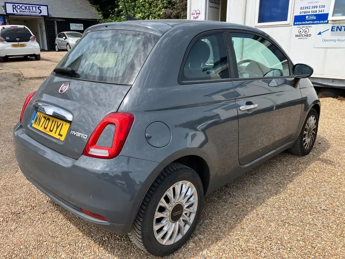 Używany Fiat 500 Lounge 2020 Szary Hatchback