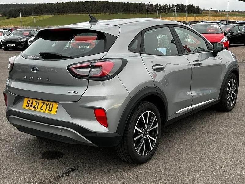 Used Ford Puma Titanium 2021 Silver Hatchback