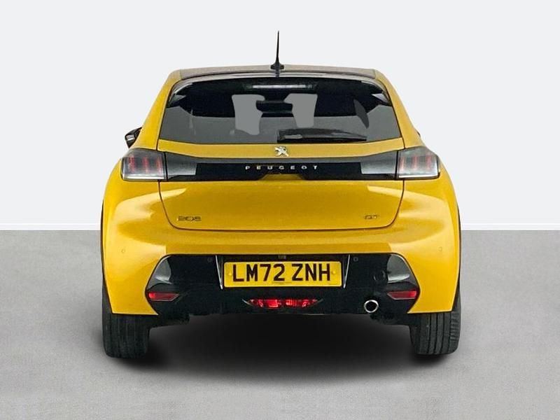 Used Peugeot 208 Premium 2022 Yellow Hatchback