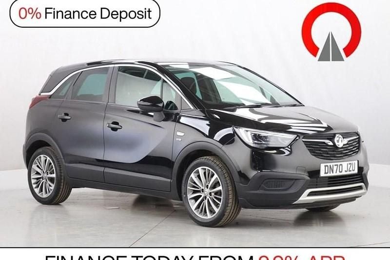 Used Vauxhall Crossland X S 83 HP (61 kW) 2020 Black SUV