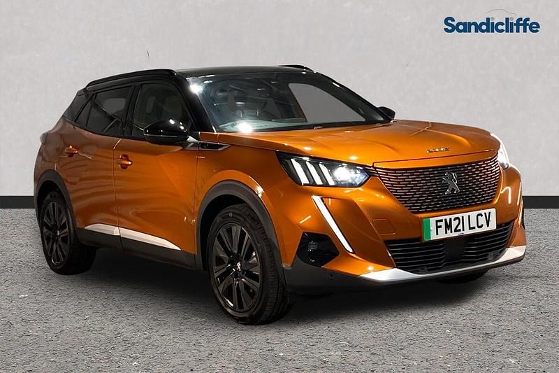 Used Peugeot 2008 Premium 100 kW (136 HP) 2021 Orange SUV