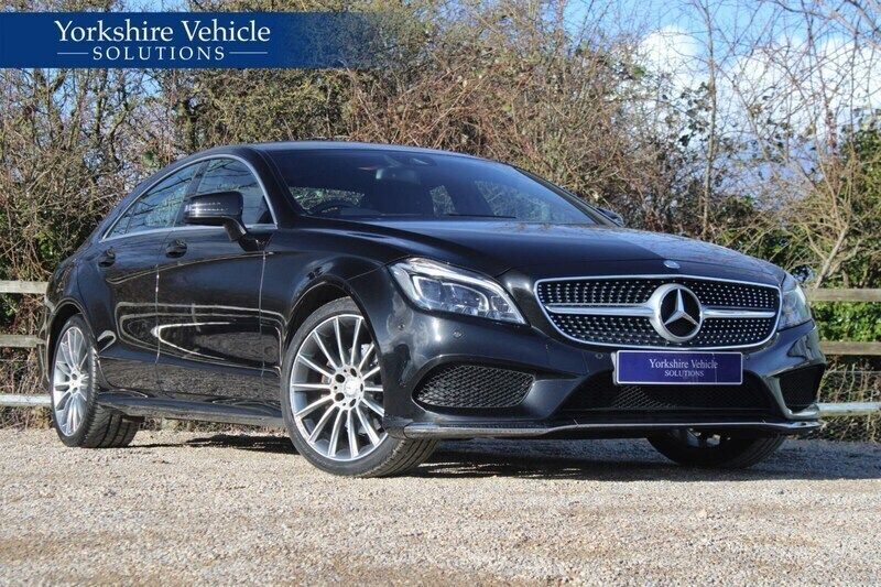 Black Used 2015 Mercedes CLS220 AMG line Coupe | £12,750 (Fair price) - Image 1/4