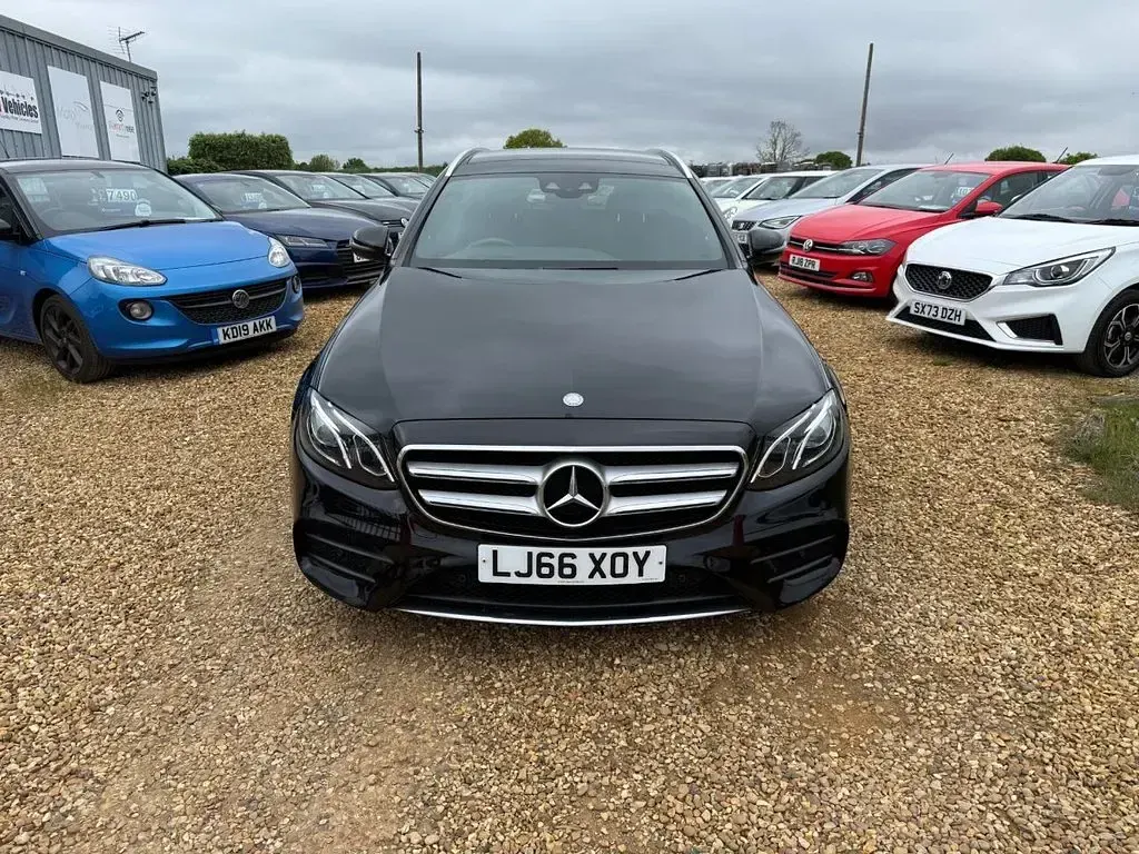Used Mercedes E220 AMG line 2016 Black Estate