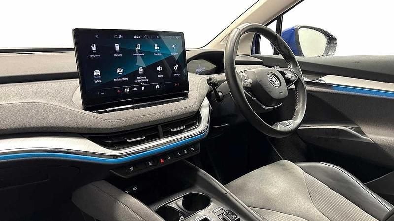 Used Skoda Enyaq iV ecoSuite 131 kW (179 HP) 2022 Energy blue SUV