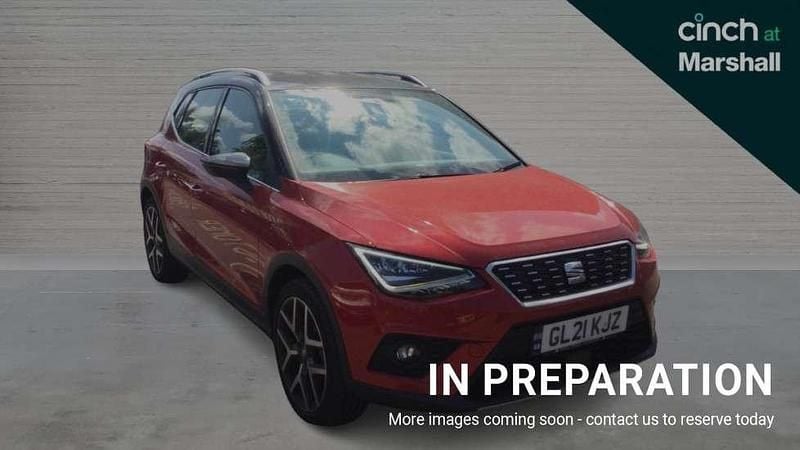 Red Used 2021 Seat Arona XCELLENCE Lux SUV | £16,150 (Fair price) - Image 1/4