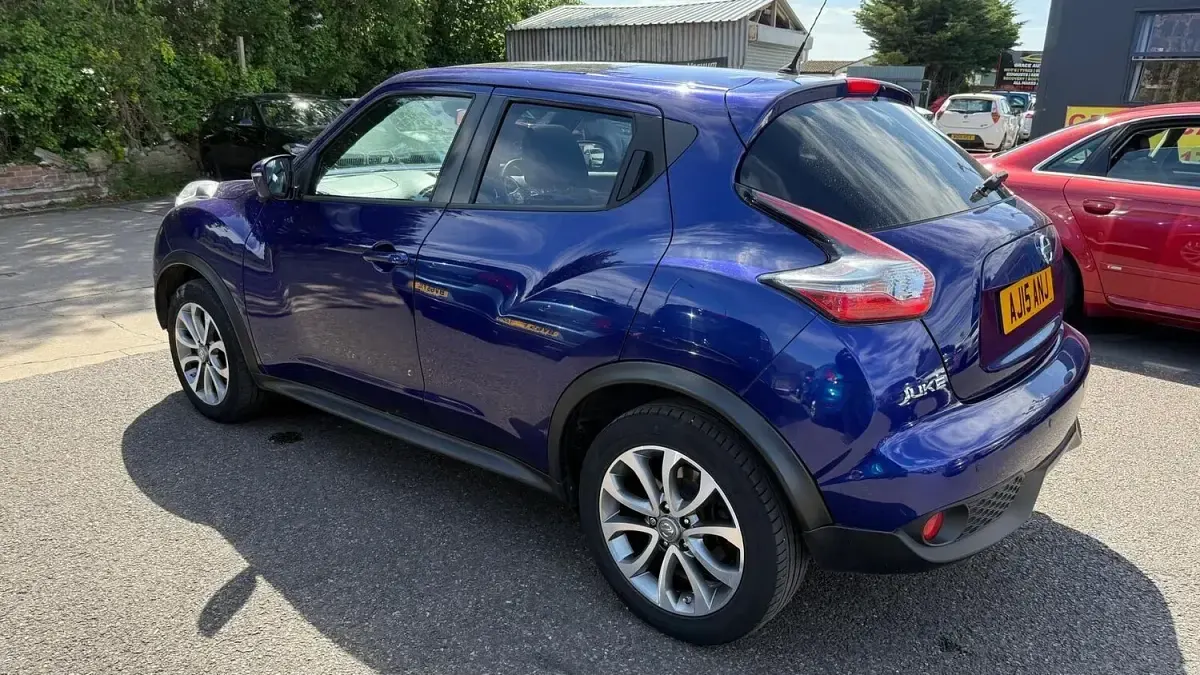 Used Nissan Juke Tekna 2015 Blue SUV