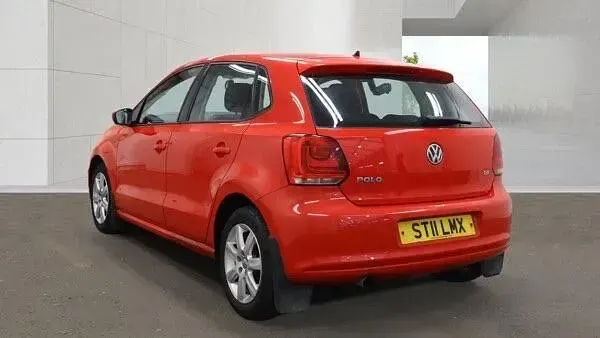 Used VW Polo SE 2011 Red Hatchback