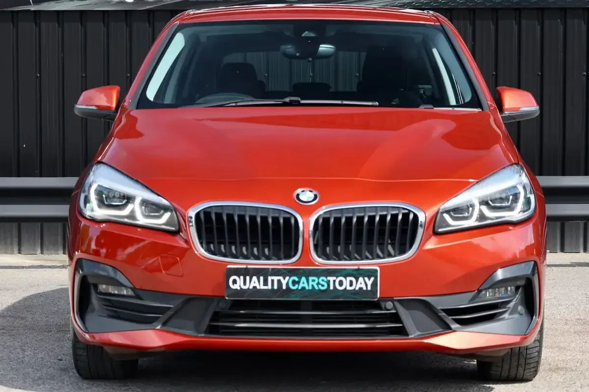 Used BMW 218 138 HP (101 kW) 2020 Orange Hatchback