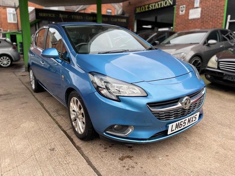 Used Vauxhall Corsa 90 HP (66 kW) 2015 Blue Hatchback