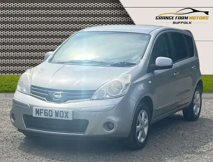 Used Nissan Note N-TEC 88 HP (64 kW) 2010 Silver Hatchback