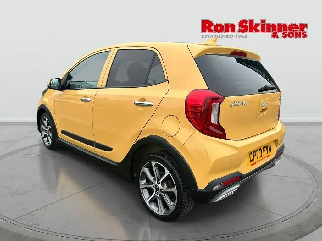 Used Kia Picanto X-Line 2024 Yellow Hatchback