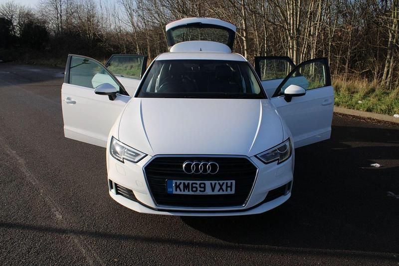 Used Audi A3 Sportback Sport 2019 White Hatchback