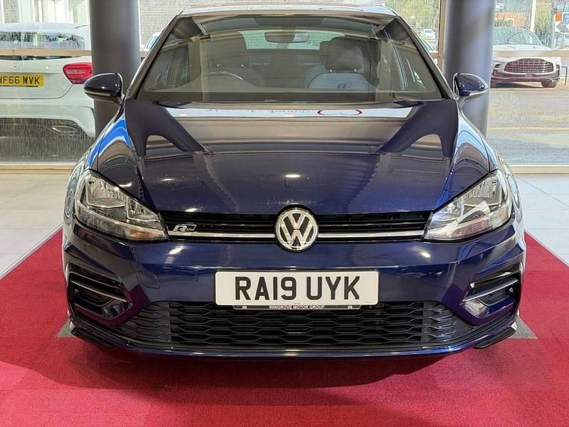 Used VW Golf VII R-line 150 HP (110 kW) 2019 Blue Hatchback