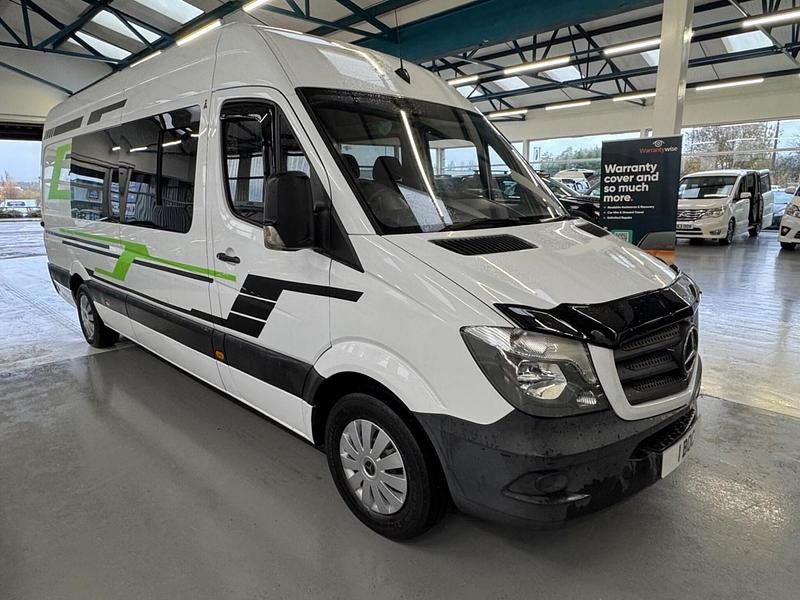 Begagnad Mercedes Sprinter 2014 Vit Van