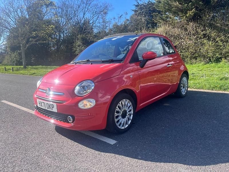 Used Fiat 500 Pop 70 HP (51 kW) 2022 Orange Cabriolet