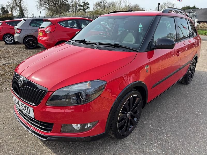 Used Skoda Fabia Monte Carlo 2014 Red Estate