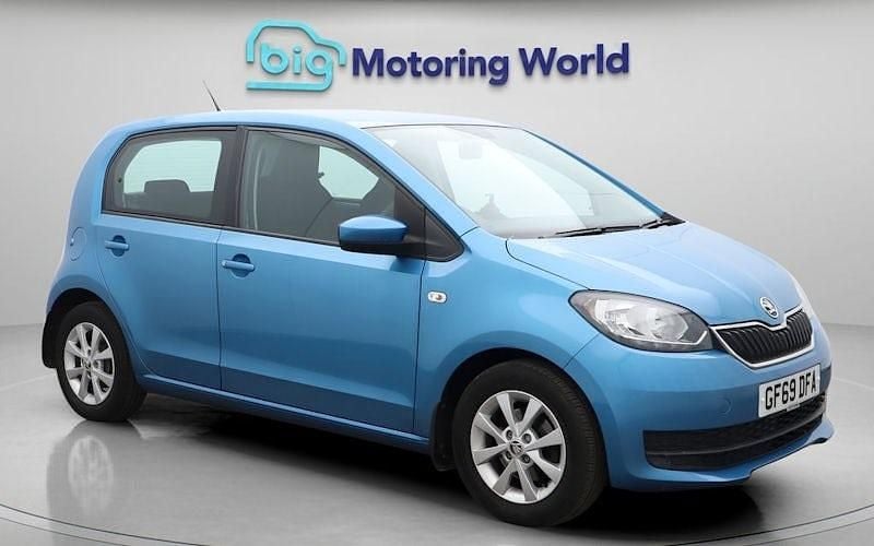 Used Skoda Citigo SE 60 HP (44 kW) 2019 Blue Hatchback
