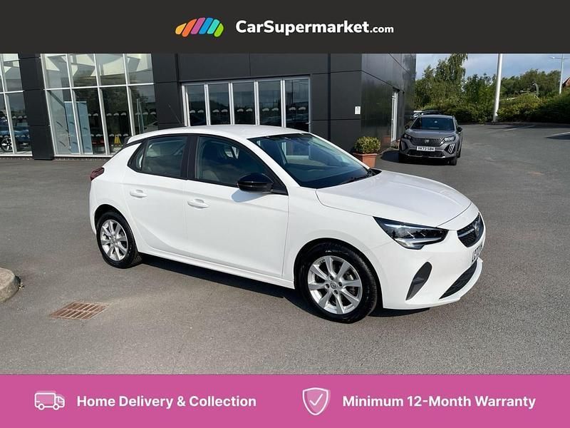 White Used 2022 Vauxhall Corsa Design Edition Hatchback | £11,197 (Good price) - Image 1/4