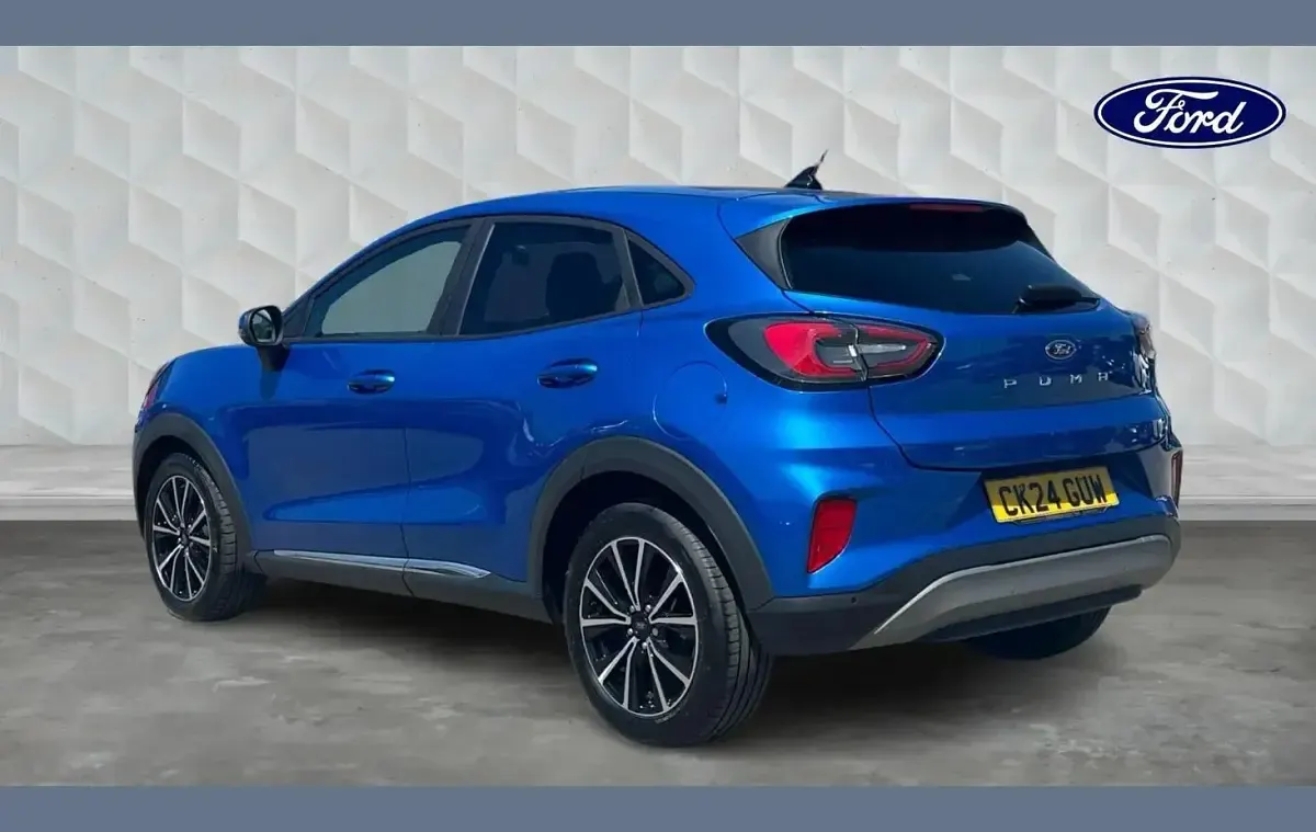 Used Ford Puma Titanium 125 HP (91 kW) 2024 Blue SUV