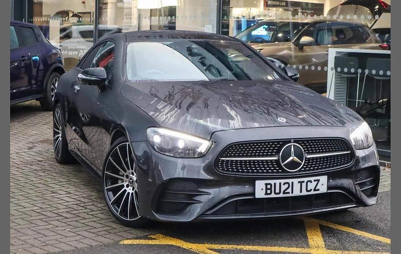 Grey Used 2021 Mercedes E300 AMG line Coupe | £28,995 (Fair price) - Image 1/4