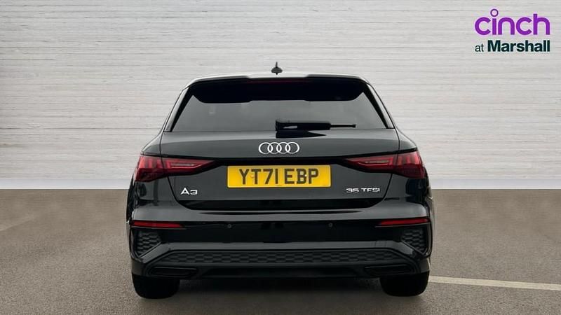 Used Audi A3 Comfort 150 HP (110 kW) 2021 Black Sedan