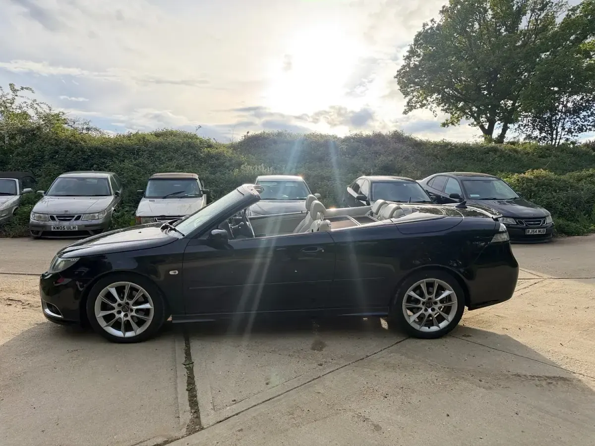 Used Saab 9-3 Cabriolet Aero 2008 Black Cabriolet