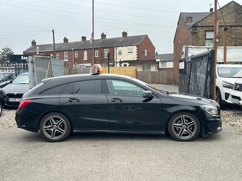 Used Mercedes CLA220 Shooting Brake AMG 177 HP (130 kW) 2016 Black Estate