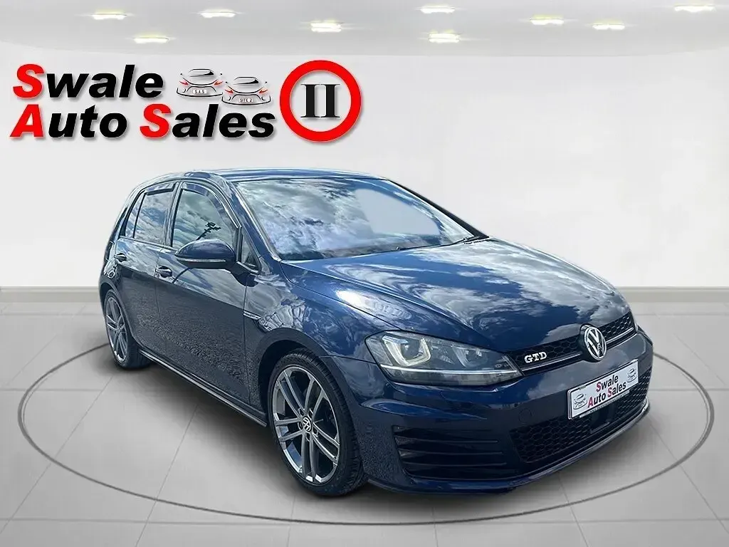 Używany VW Golf VII GTD 184 KM (135 kW) 2013 Niebieski Hatchback