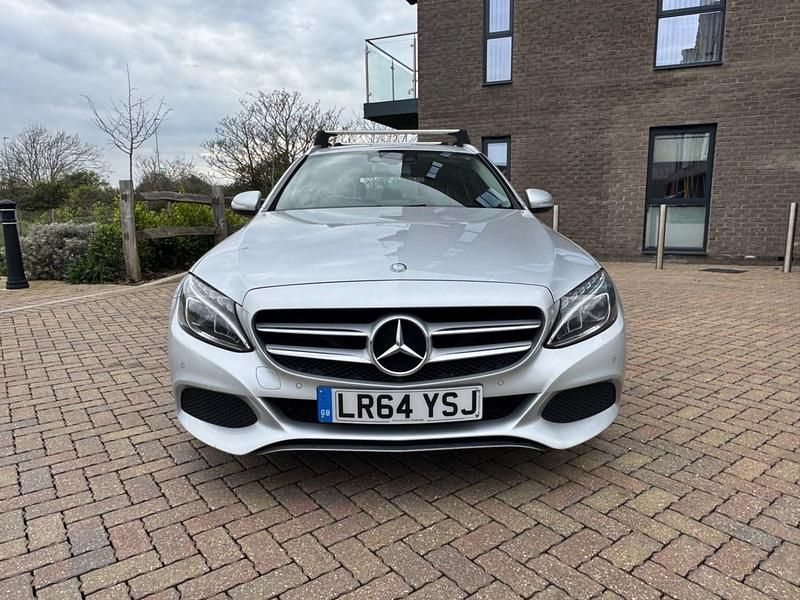 Used Mercedes C220 170 HP (125 kW) 2014 Silver Estate