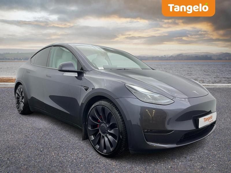 Grey Used 2022 Tesla Model Y Performance SUV | £32,245 (Fair price) - Image 1/4
