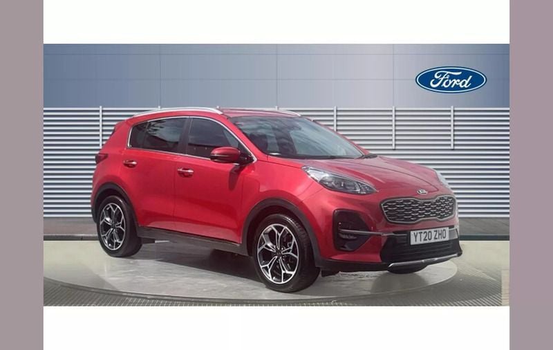 Red Used 2020 Kia Sportage GT-Line SUV | £16,400 (Fair price) - Image 1/4