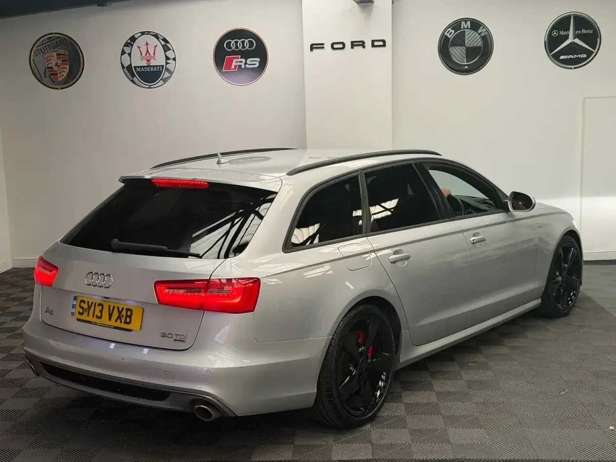 Used Audi A6 Black Edition 2013 Silver Estate
