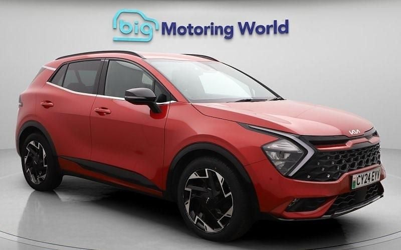 Red Used 2024 Kia Sportage GT-Line SUV | £20,900 (Good price) - Image 1/4