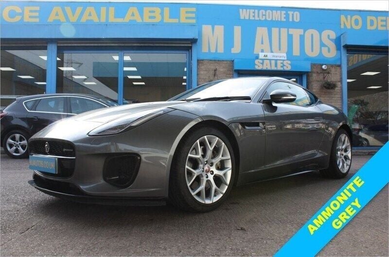 Grey Used 2018 Jaguar F-Type R-Dynamic Coupe | £29,995 (Fair price) - Image 1/4