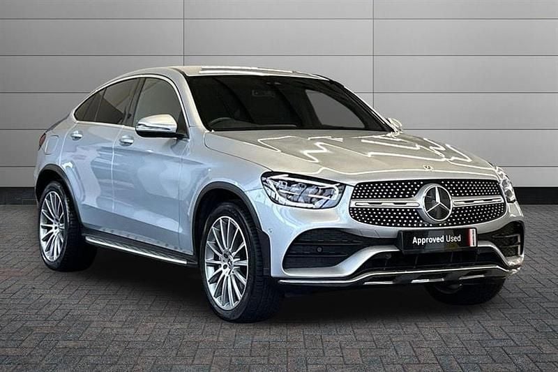 High tech silver Used 2022 Mercedes E300 AMG Line Premium Coupe | £35,050 (Fair price) - Image 1/4