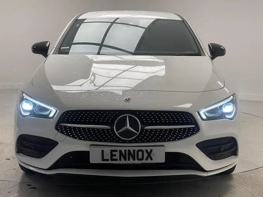 Used Mercedes CLA250e AMG Line Premium 218 HP (160 kW) 2022 White Coupe